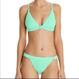 NWOT Red Carter Women’s Mint Green Textured Bikini